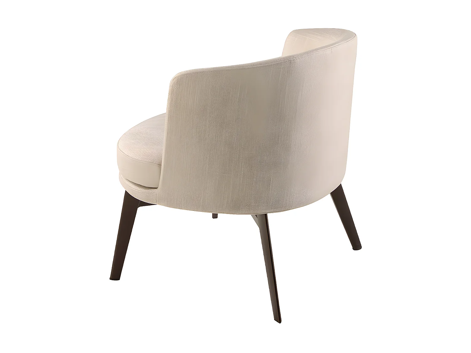 Sessel aus cremefarbenem Stoff  5108 ANGEL CERDA