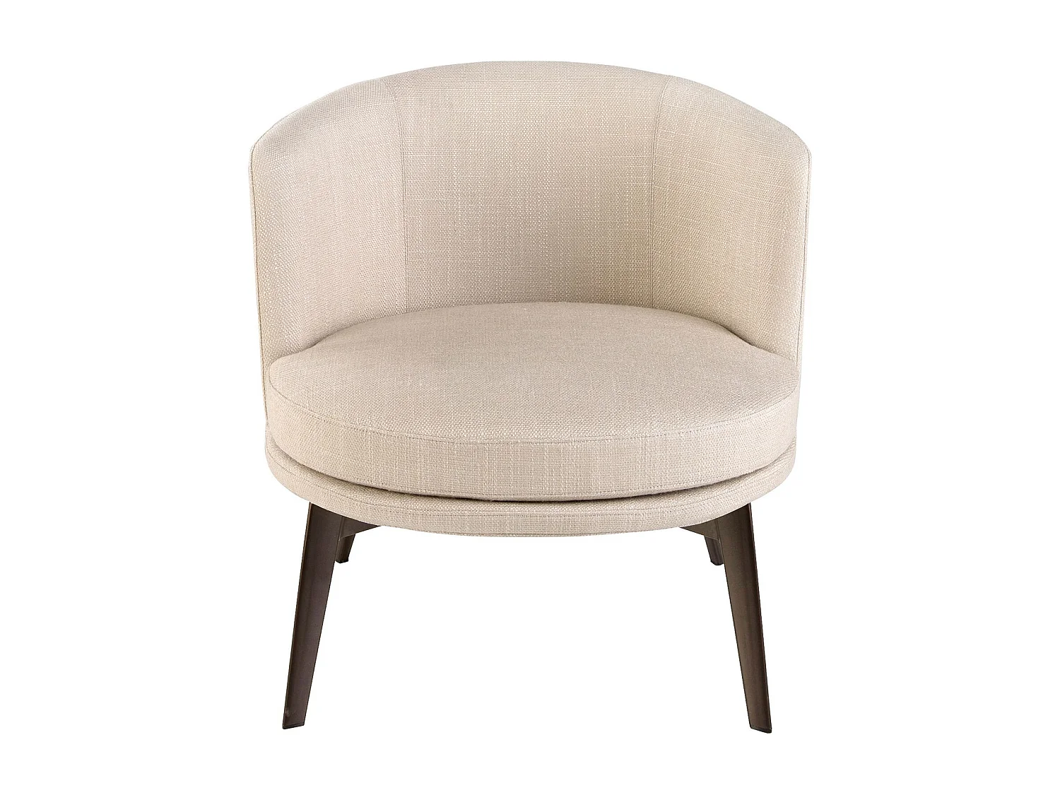 Fauteuil en tissu crème 5108 ANGEL CERDA