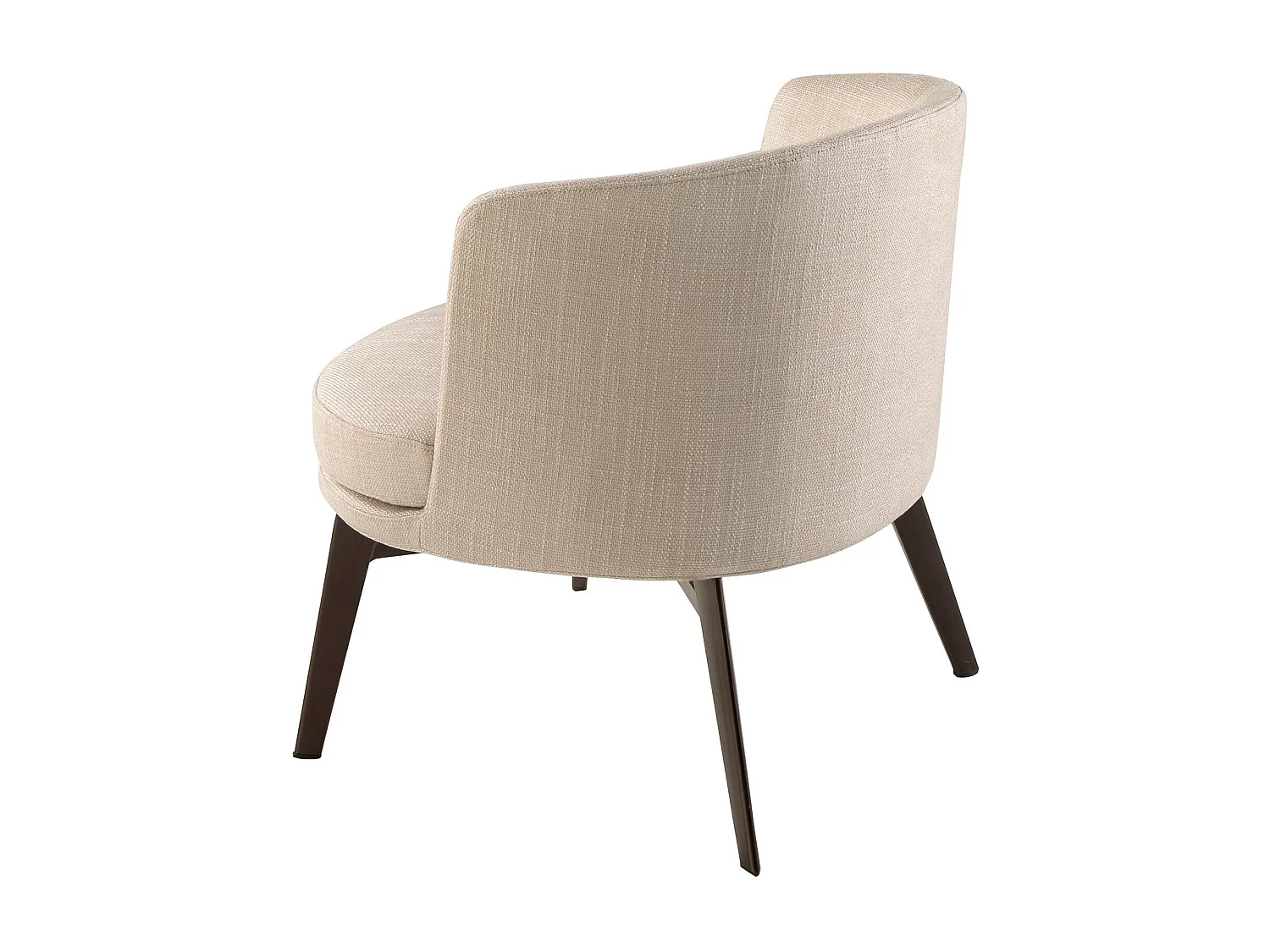 Fauteuil en tissu crème 5108 ANGEL CERDA