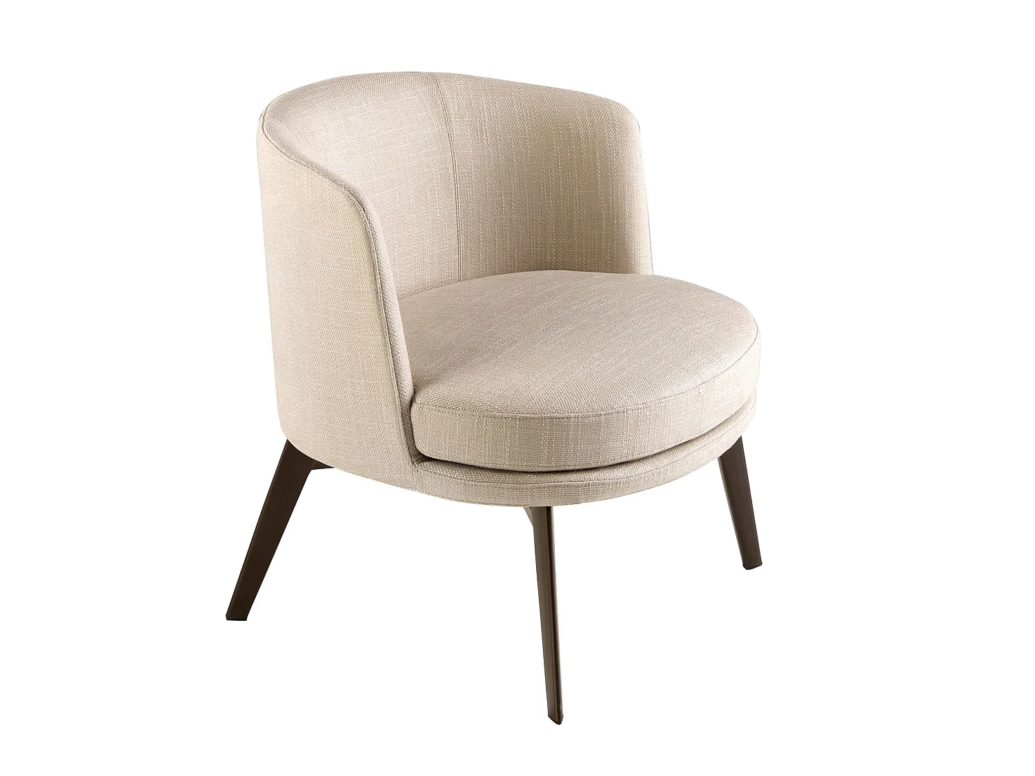 Fauteuil en tissu crème 5108 ANGEL CERDA