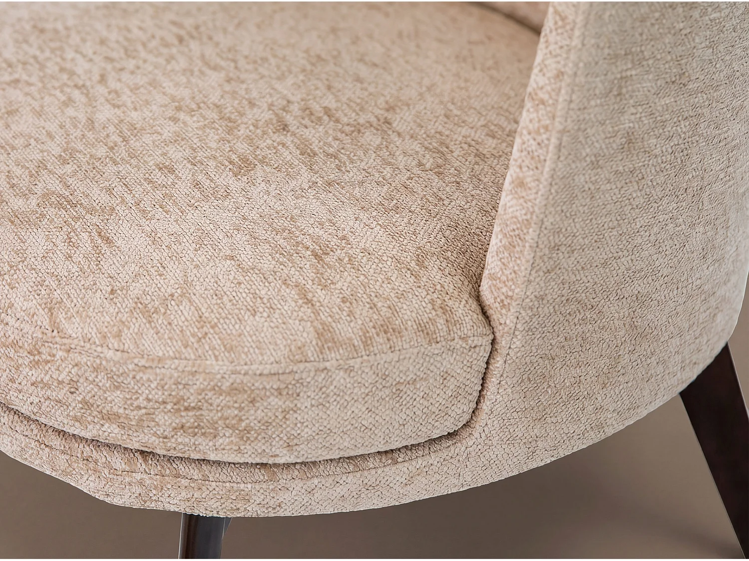 Fauteuil en tissu crème 5108 ANGEL CERDA