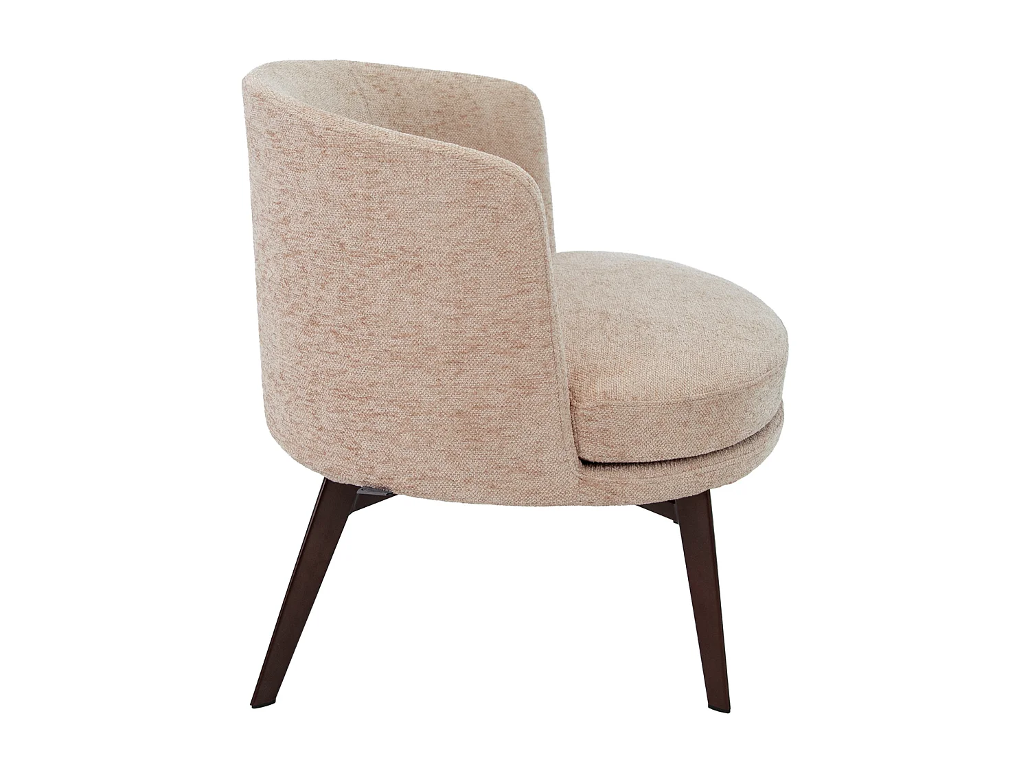 Fauteuil en tissu crème 5108 ANGEL CERDA