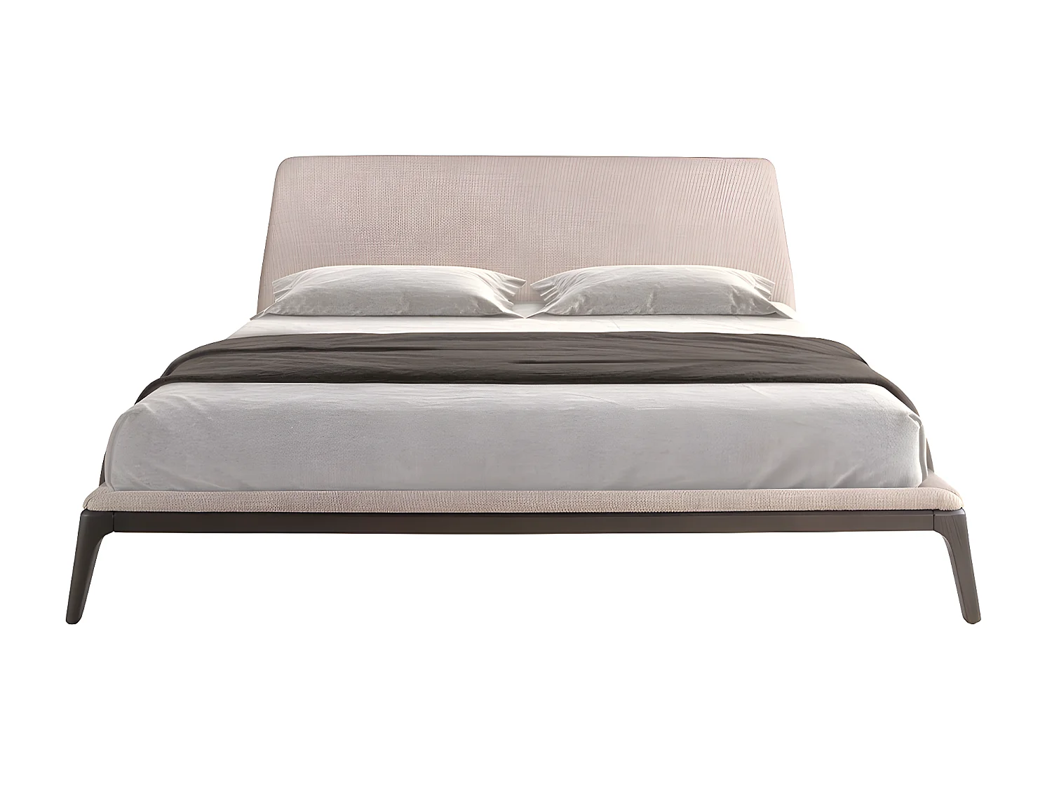 Lit en tissu gris 7155 ANGEL CERDA