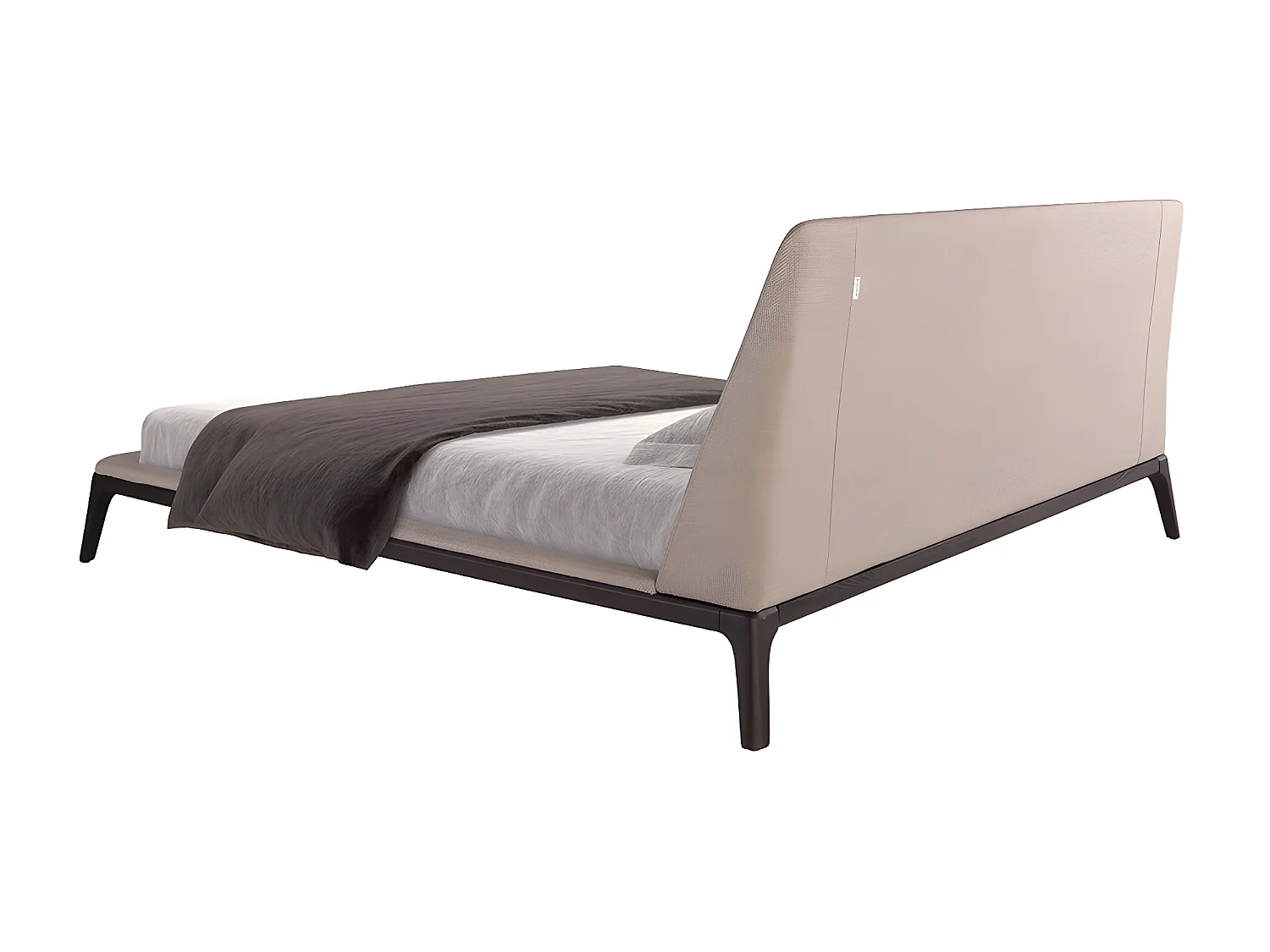 Lit en tissu gris 7155 ANGEL CERDA