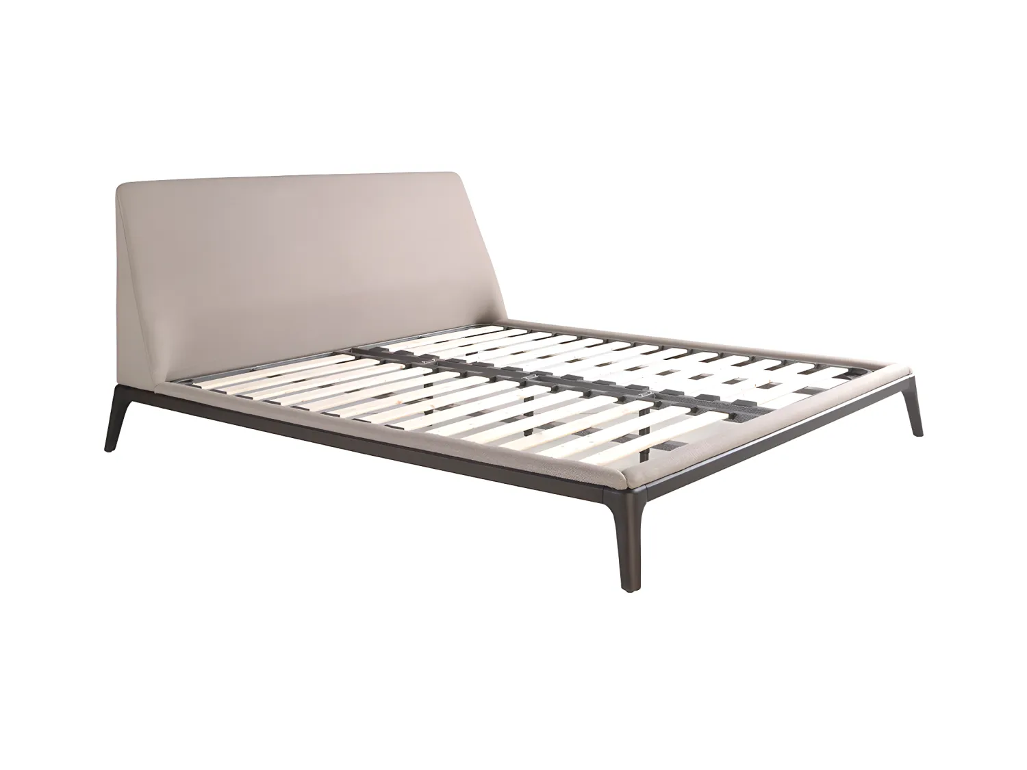 Grijs stoffen bed 7155 ANGEL CERDA