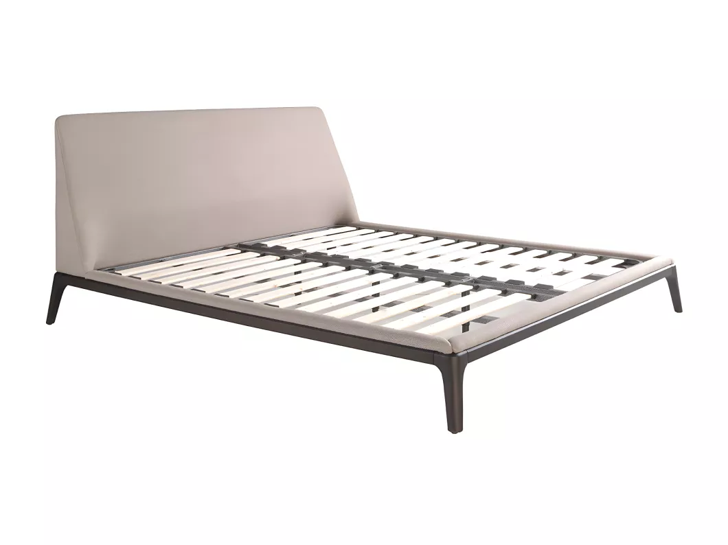 Kauf Unique Bett aus grauem Stoff 7155 ANGEL CERDA