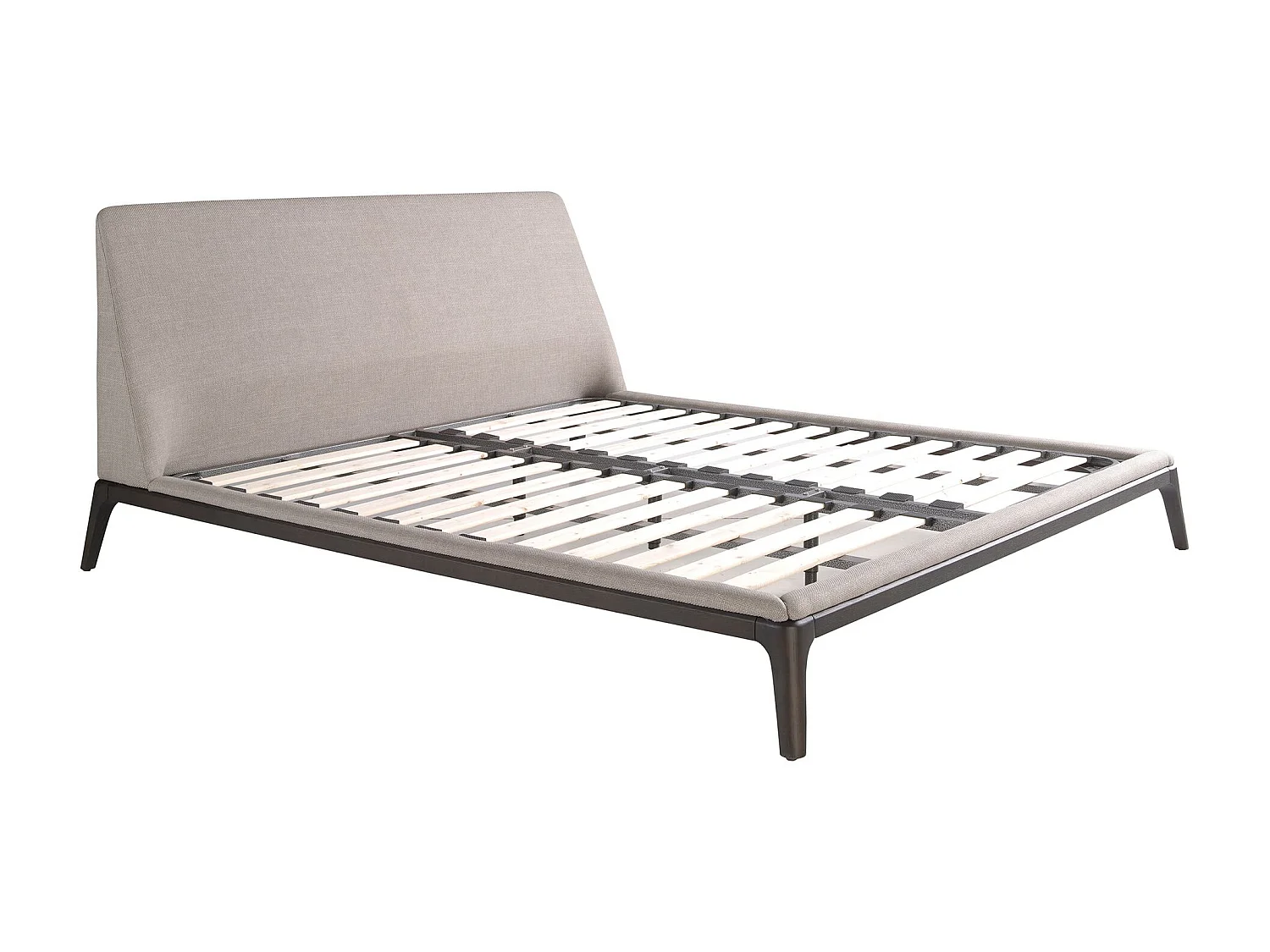 Lit en tissu gris 7155 ANGEL CERDA