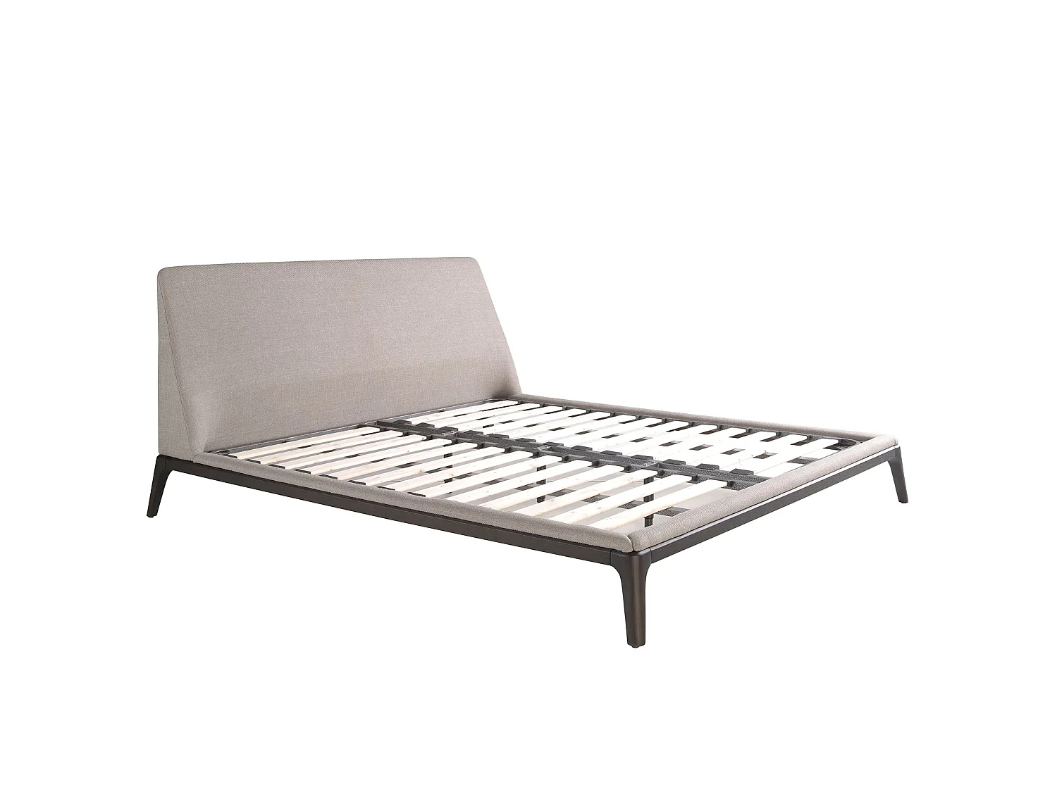 Lit en tissu gris 7155 ANGEL CERDA