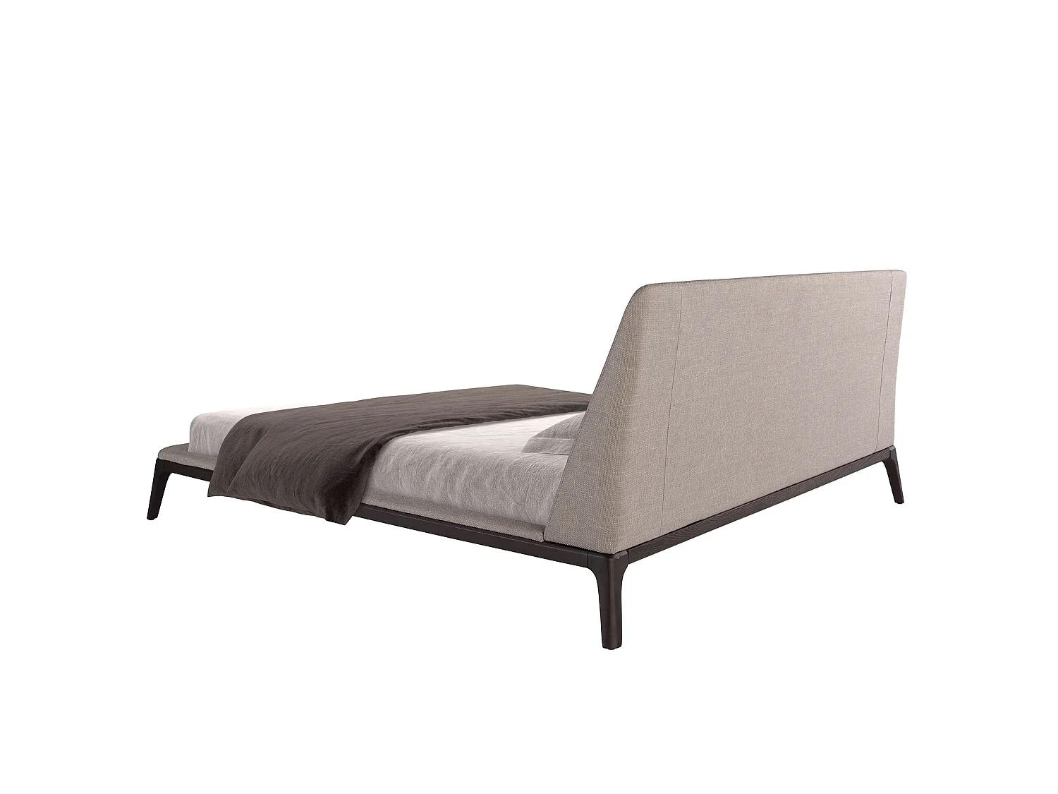 Lit en tissu gris 7155 ANGEL CERDA