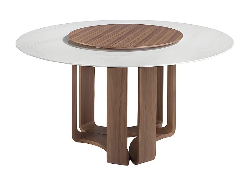 Esstisch runde porzellanmarmor  1137 ANGEL CERDA