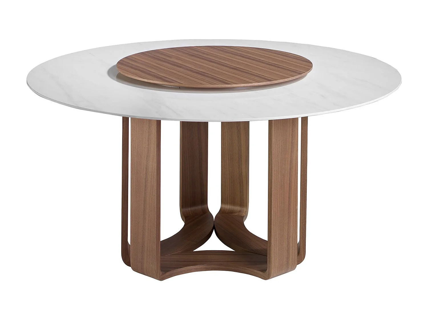 Eettafel rond porselein marmer 1137 ANGEL CERDA