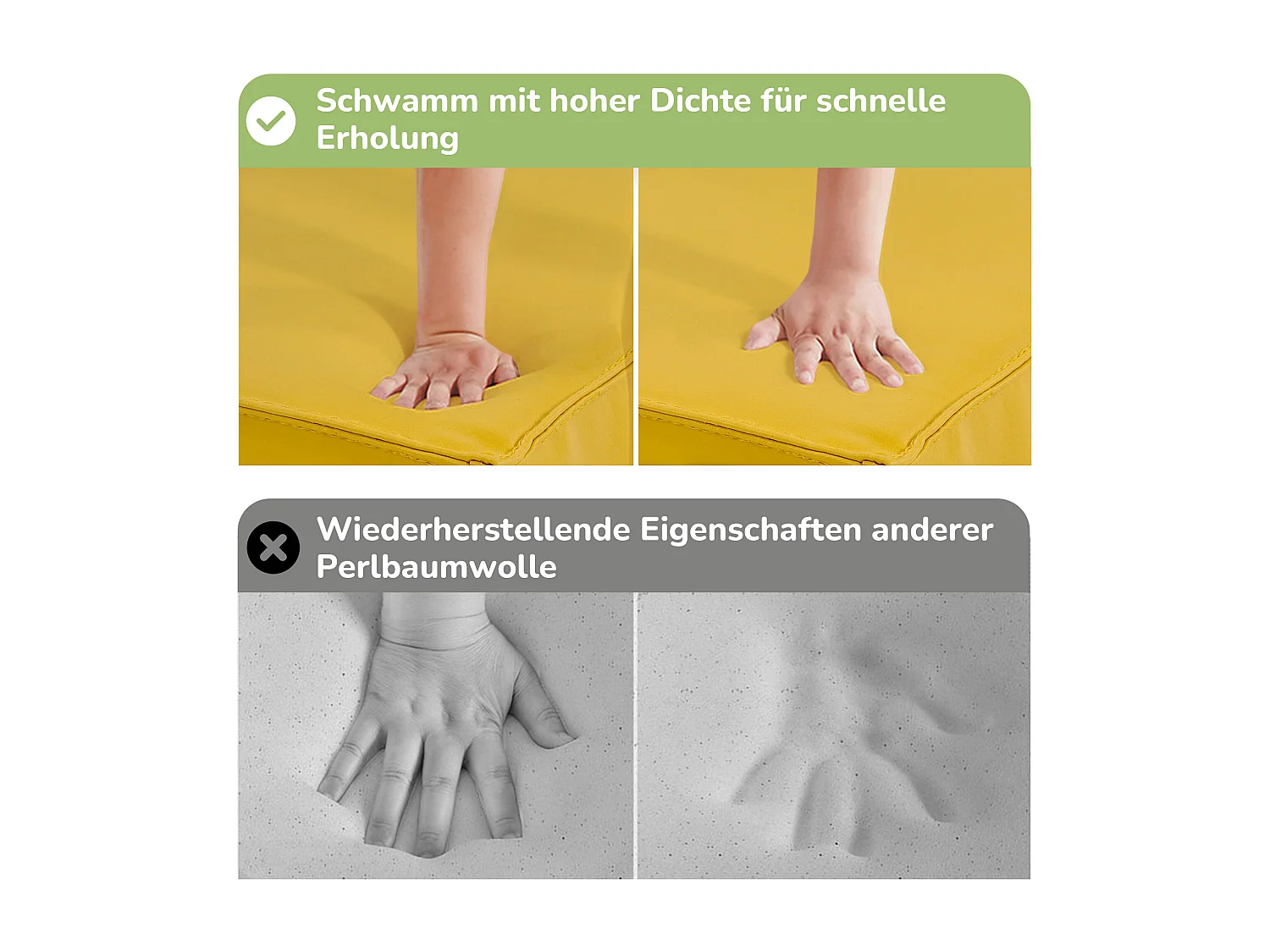 6 Bausteine für Kinder oder Babys – Treppe und Rutsche – Kletterspielzeug – PU + EPE – freie Kombination