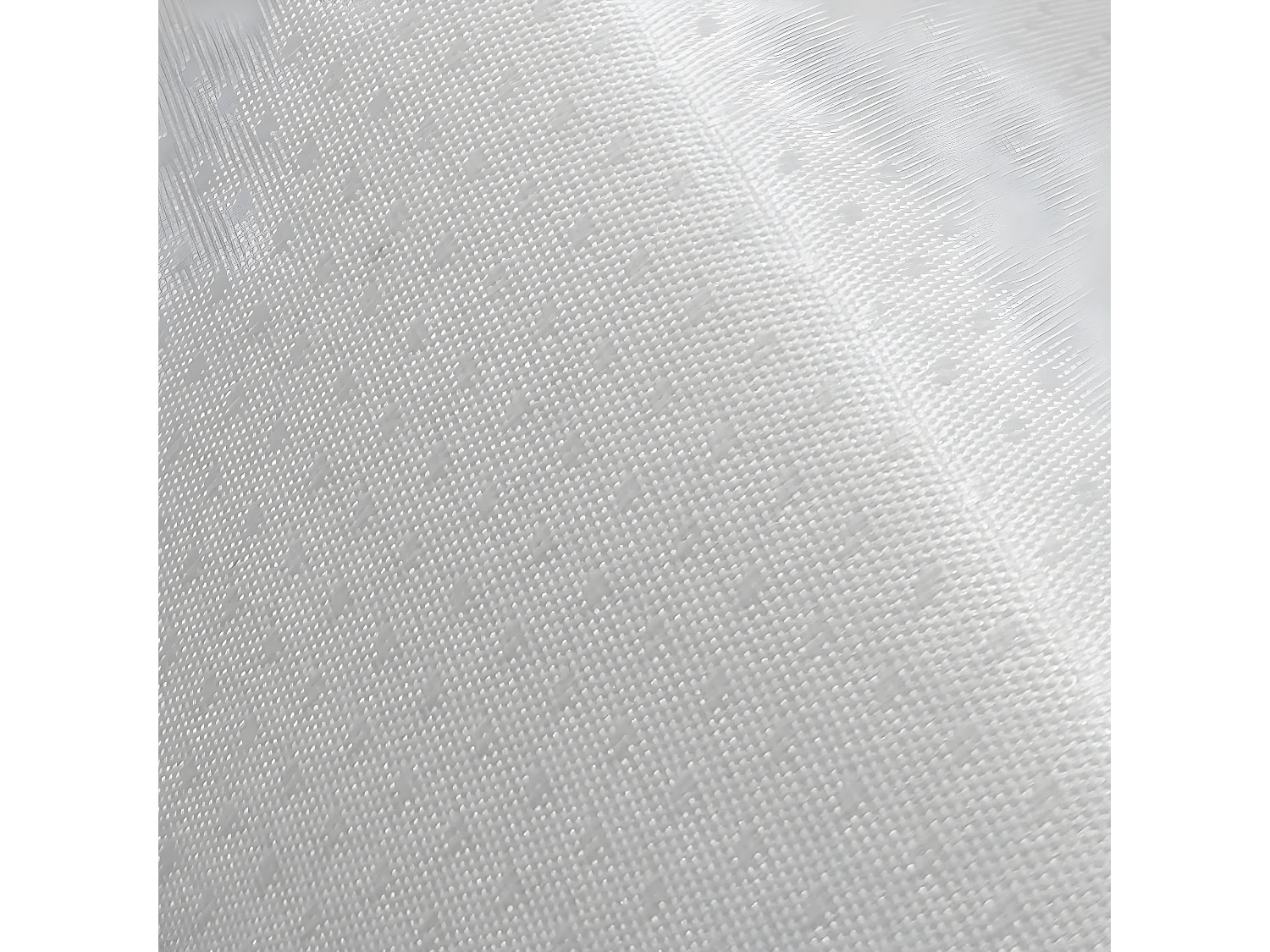 Gestoffeerde boxspring 160x 200 - Verstevigd grenenhout - Massief beuken - Wit - Stevige kwaliteitsstructuur - Comfortabel Douce Lune®