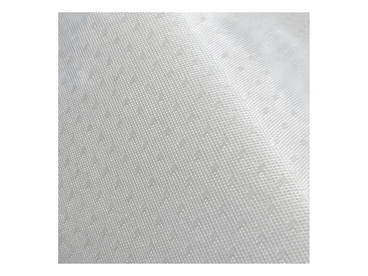 Somier tapizado 140x190 - Madera de pino reforzada - Haya maciza - Blanco - Estructura sólida de calidad - Cómodo Douce Lune®