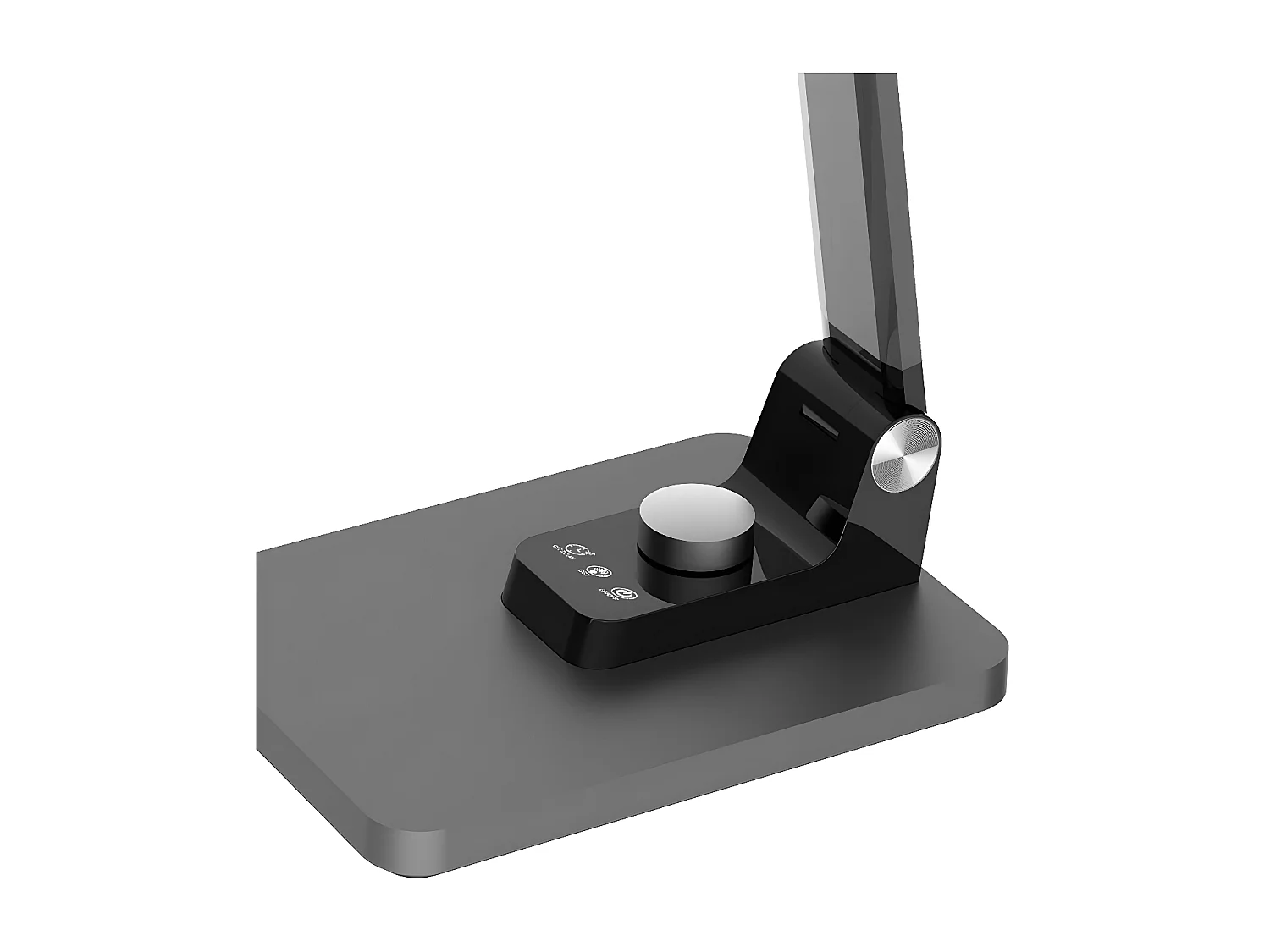 OLIMPIO Series Flexo en Gris 10w 800lm Articulable Folding FABRILAMP