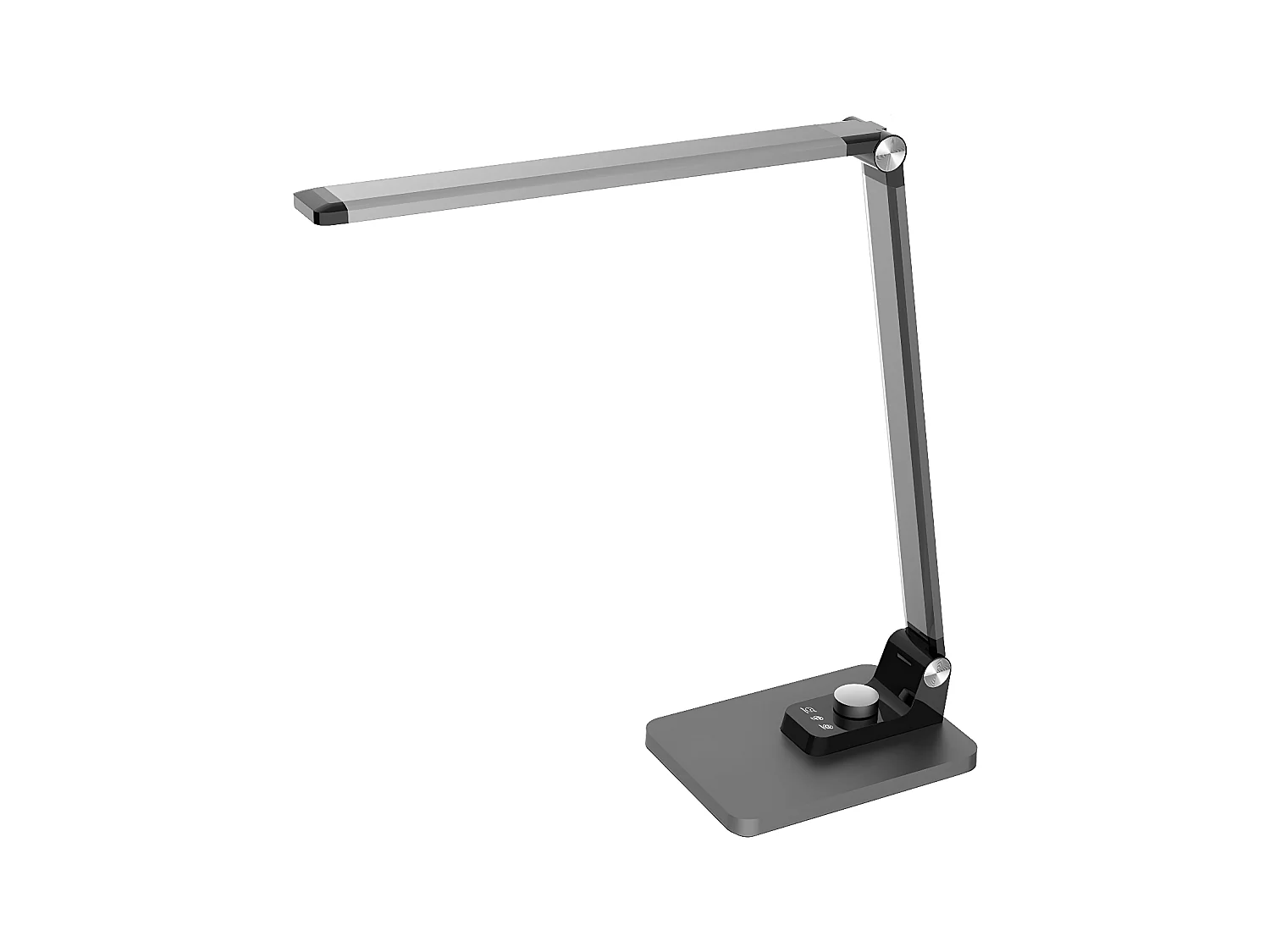 OLIMPIO Series Flexo en Gris 10w 800lm Articulable Folding FABRILAMP