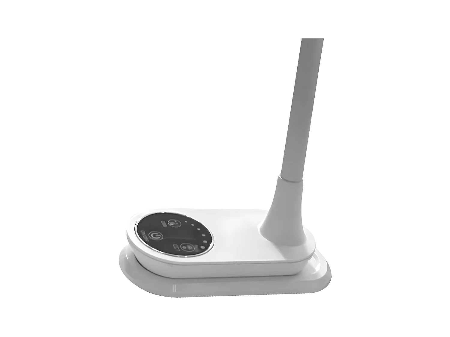 Flexo Murillo Blanc 10w 790lm Intensité Réglable Duo Base et Mémoire FABRILAMP