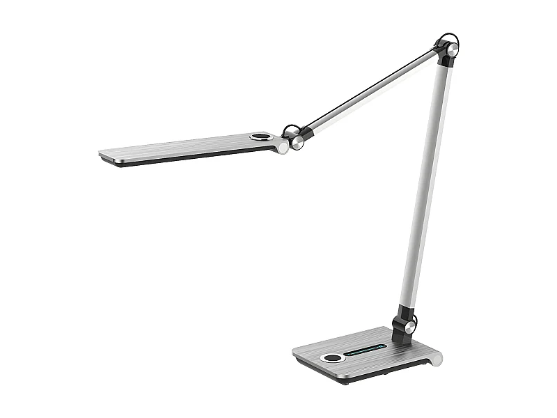 DARDO silver LED Dimmable Flexo avec mémoire de couleur FABRILAMP