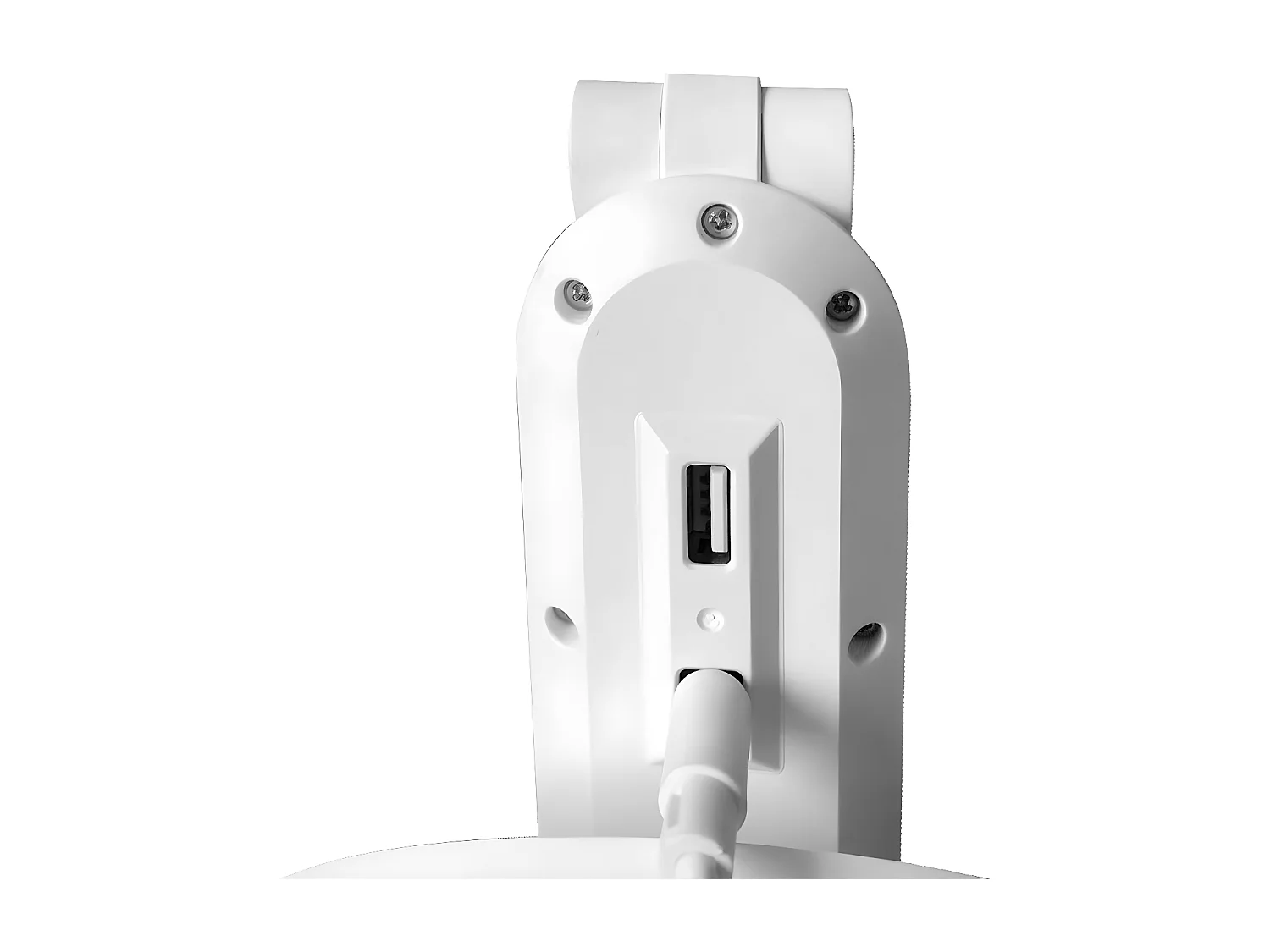 Flexo Modelo Enfoque 10w Acabado Blanco 900lm Usb Tactil Y Memoria