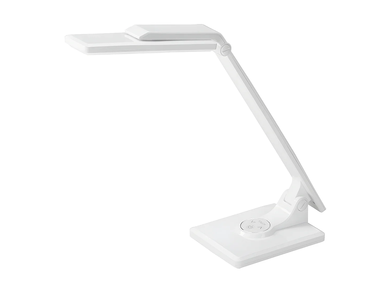 Flexo VINCHI Blanc 9w 630lm 4500k Tactile Intensité Réglable Articulable FABRILAMP