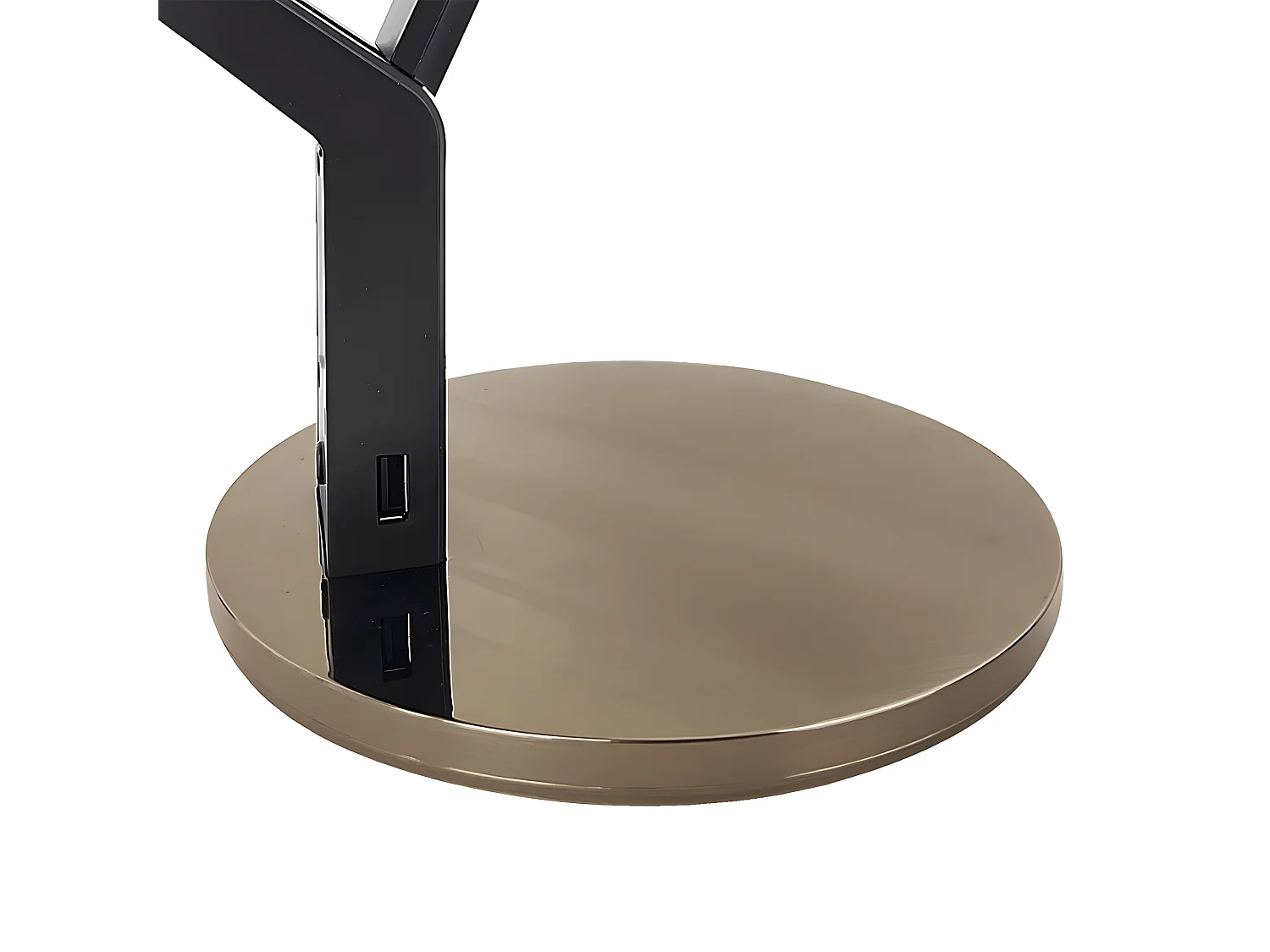 GOYA gold black adjustable CCT dimmable led flexo avec port USB FABRILAMP