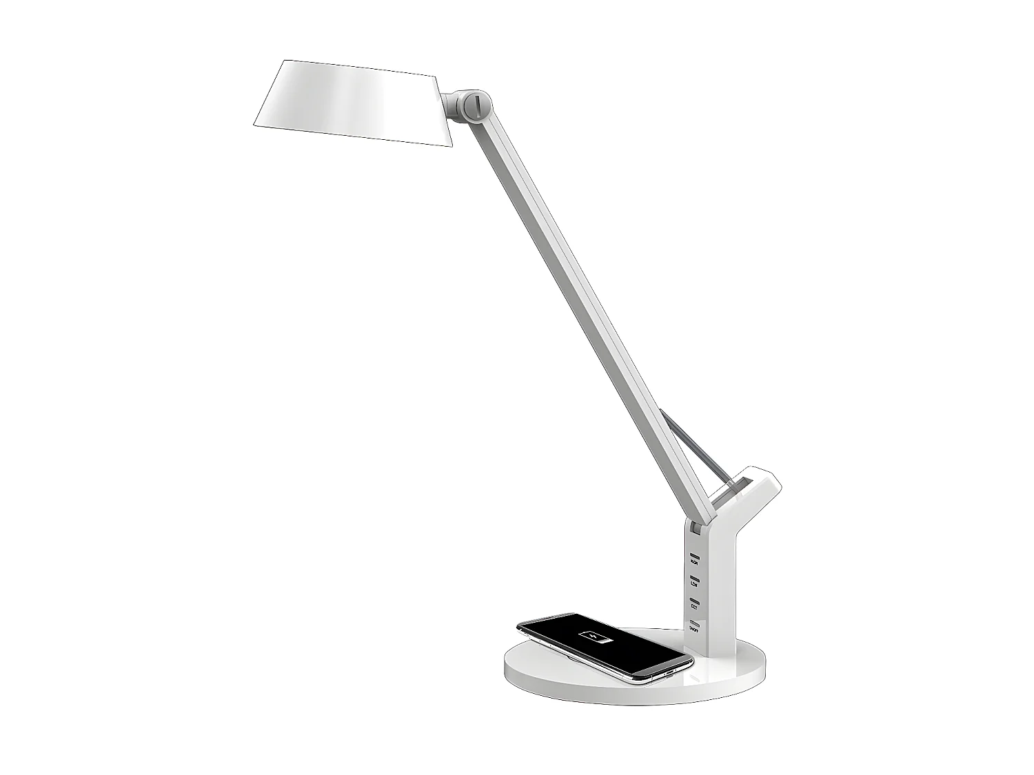SOROYA white led dimmable flexo avec mémoire de couleur et chargeur FABRILAMP