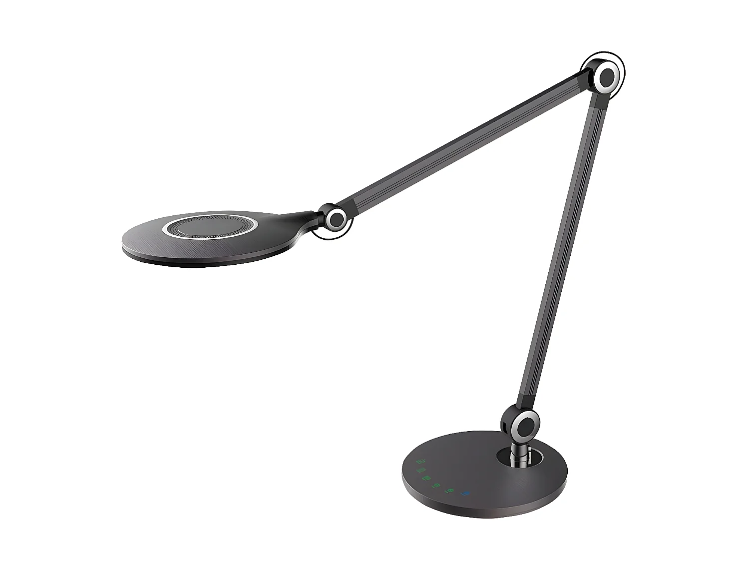 MIRO gris LED Dimmable flexo 3 températures FABRILAMP