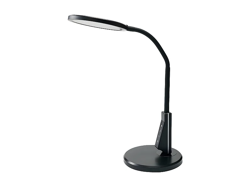 Modèle flexo PANDEO Noir 595lm de 7 w Usb réglable intensité FABRILAMP