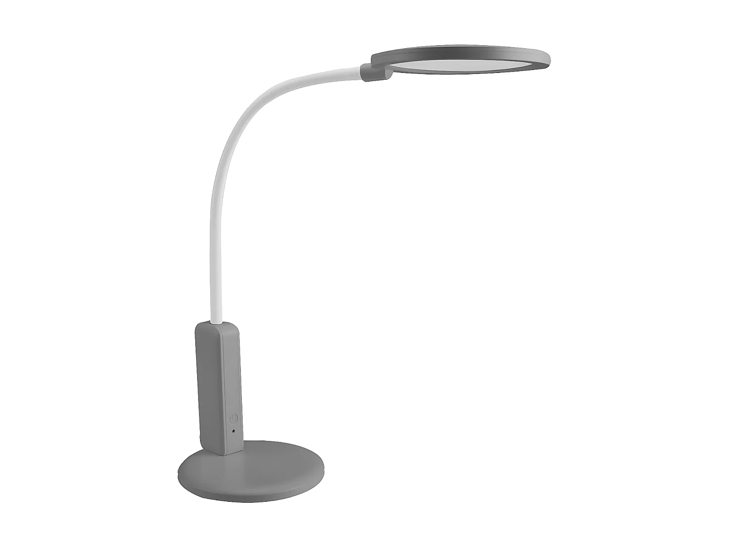 VERNE 7w 5000k Finition Gris/Blanc 590lm Sans Fil & Tactile FABRILAMP