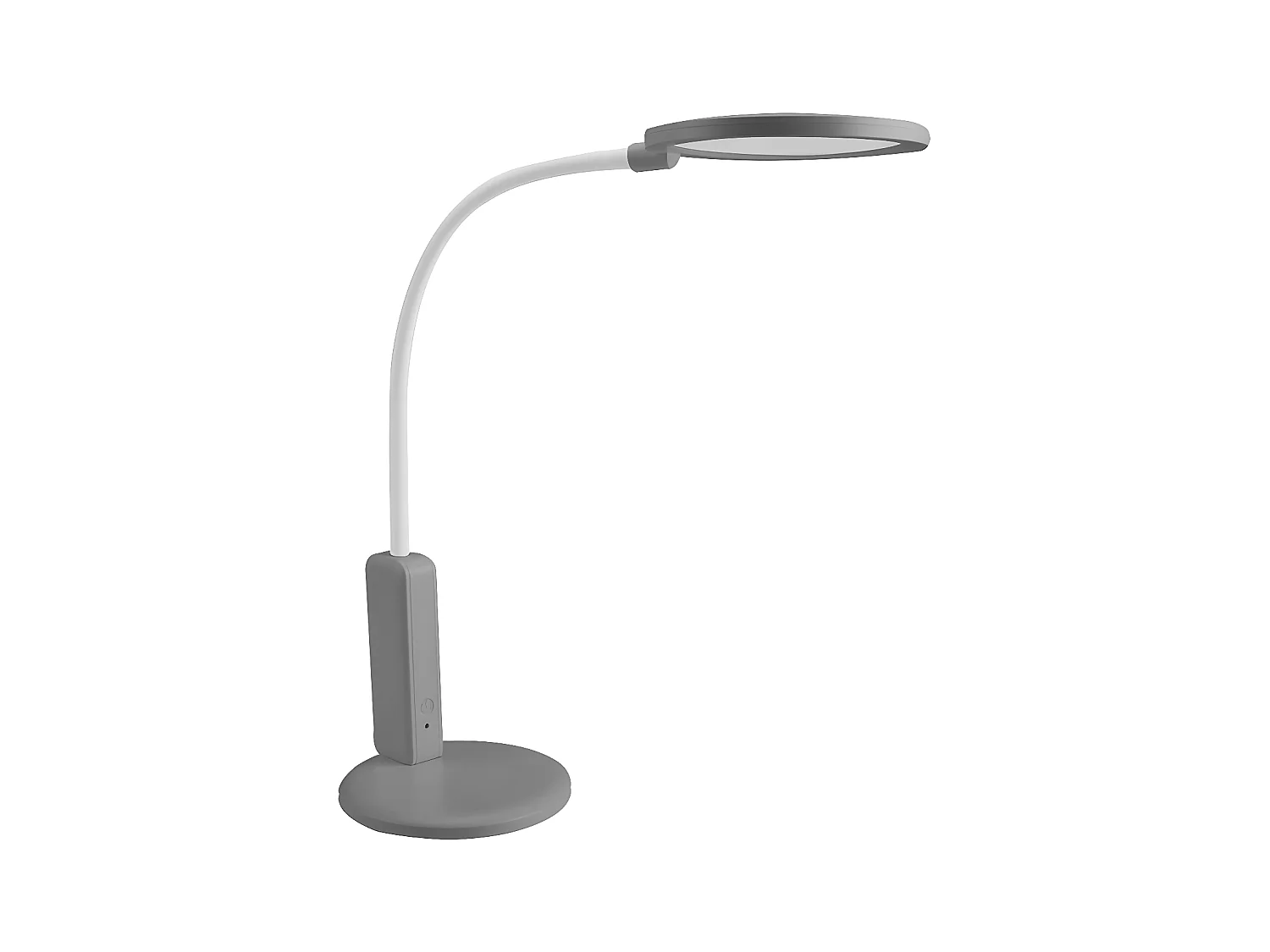 VERNE 7w 5000k Finition Gris/Blanc 590lm Sans Fil & Tactile FABRILAMP