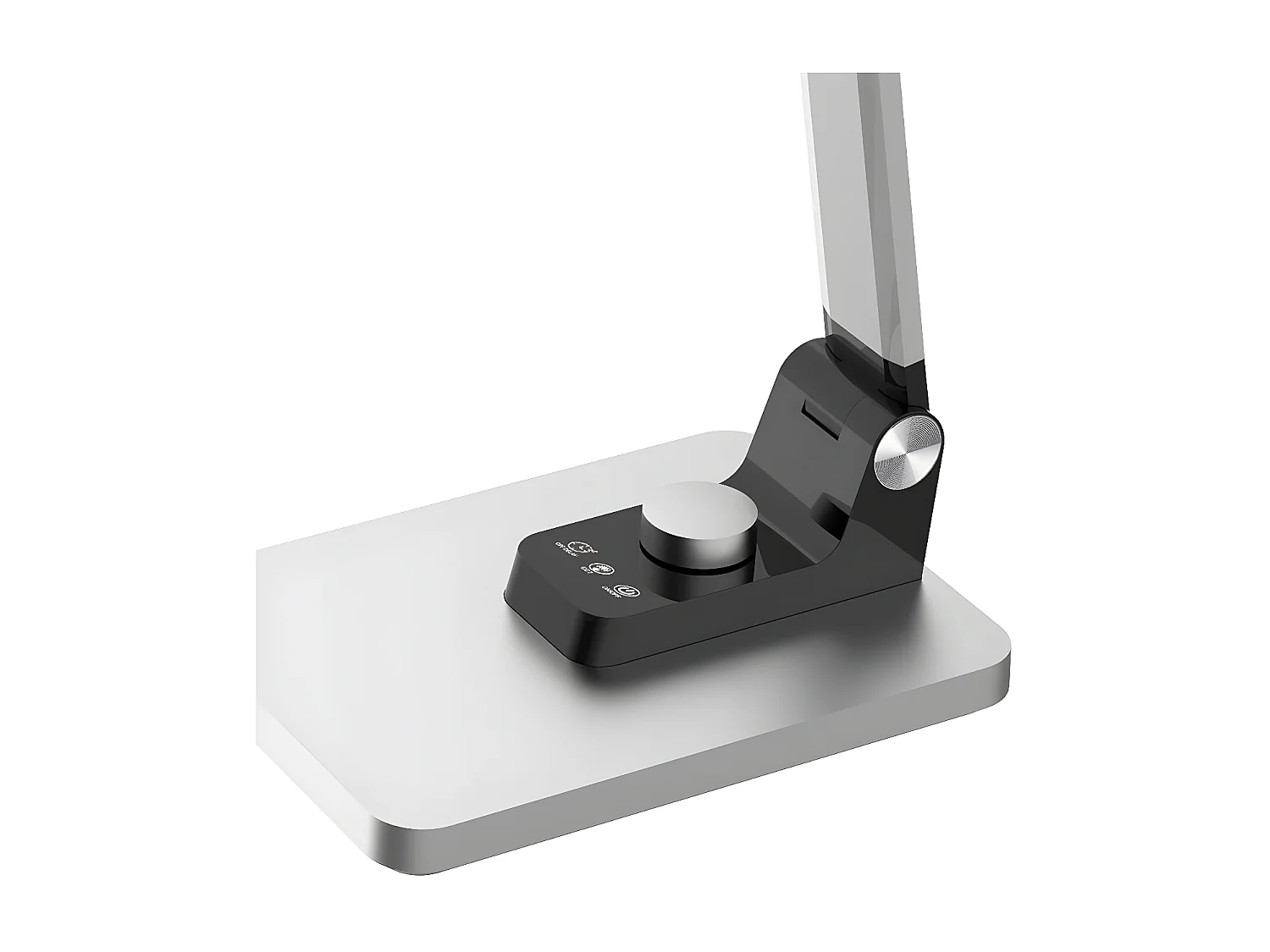 OLIMPIO Série Flexo en Argent 10W 800lm articulable et pliable FABRILAMP