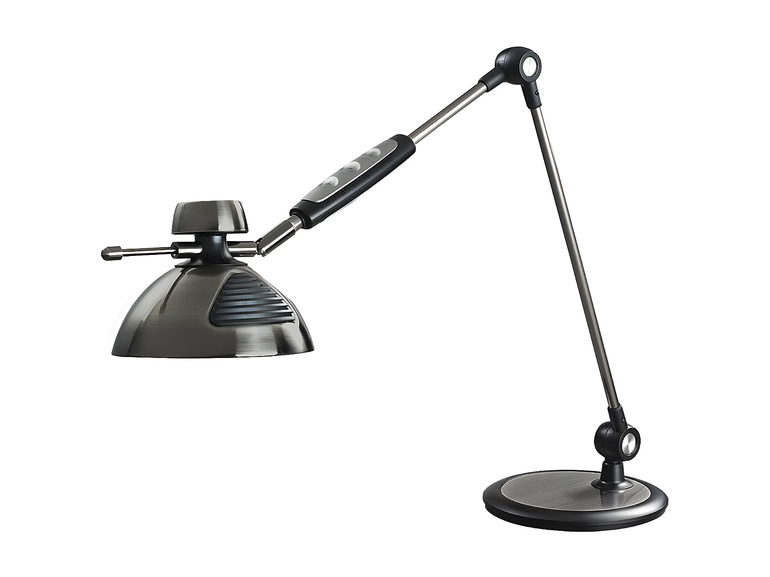 MONET dimmable led flexo nickel avec capteur de puissance FABRILAMP