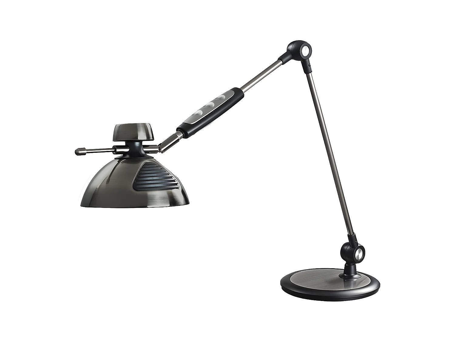 MONET dimmable led flexo nickel avec capteur de puissance FABRILAMP
