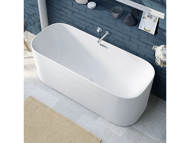 VILLEROY ET BOCH Baignoire ilot Finion acrylique