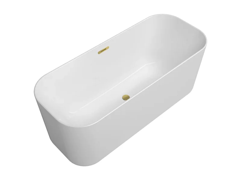 VILLEROY ET BOCH Baignoire ilot Finion acrylique