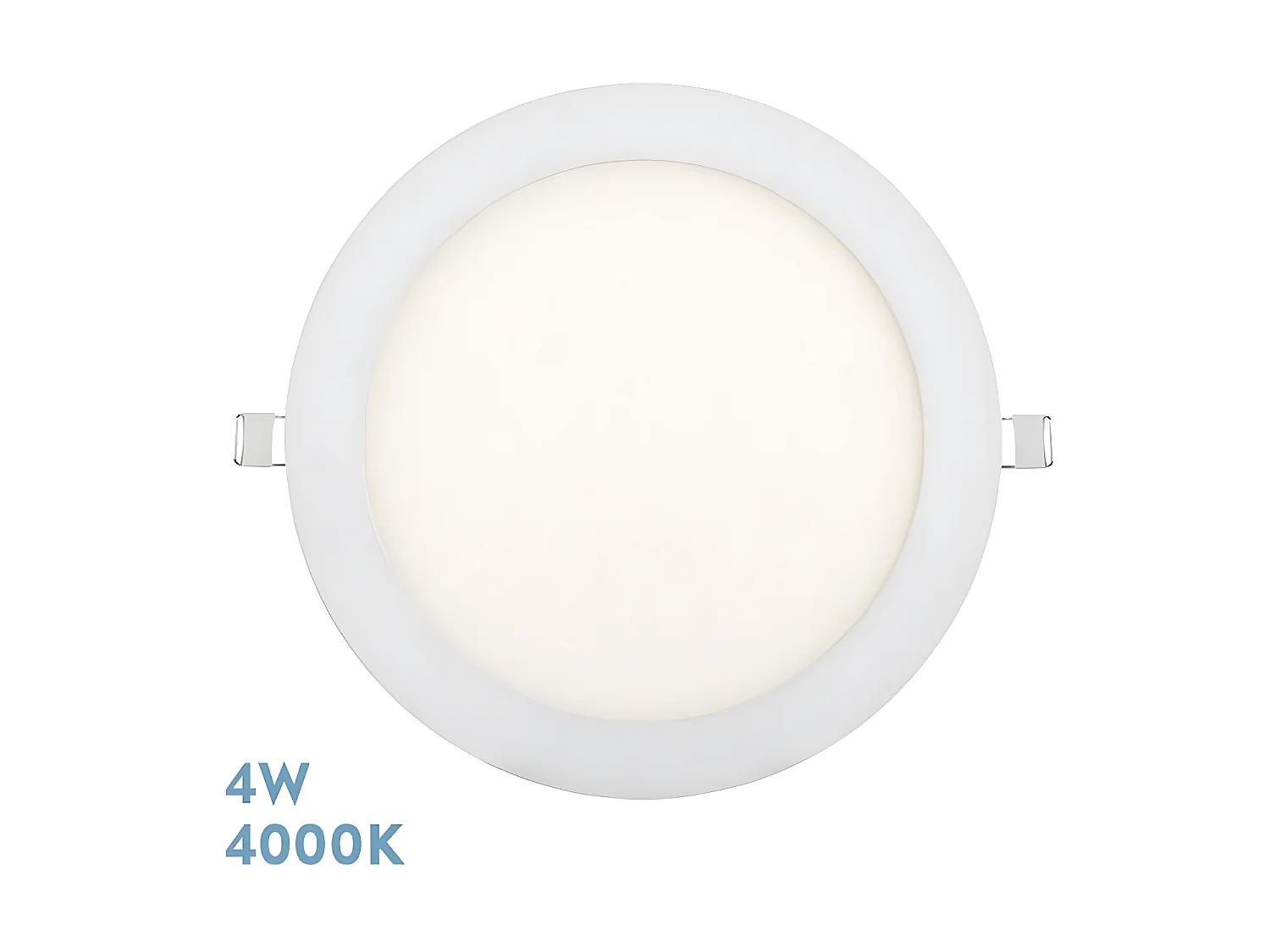 Downlight Redondo Tanzanita Blanco 4w 4000k Corte 7
