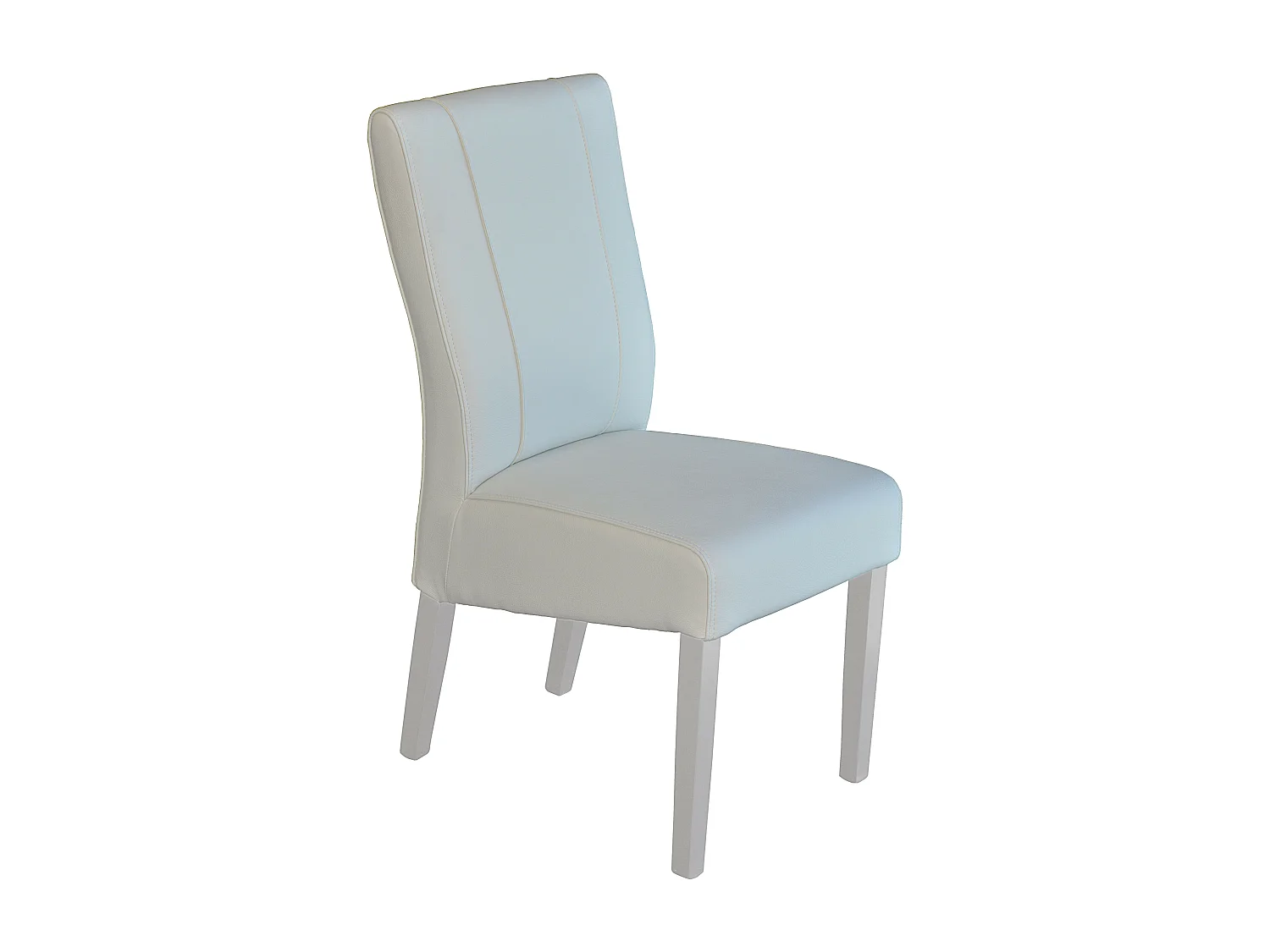 Chaise LUCIANA en plusieurs couleurs 65 x 99 x 46 cm - Couleur: Blanc