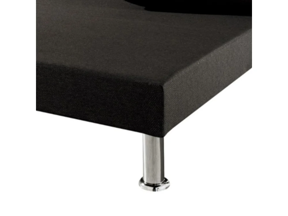 Matelas + Sommier SR9 Deco 160x200 Black Mattress - H. 25 cm - Soutien équilibré