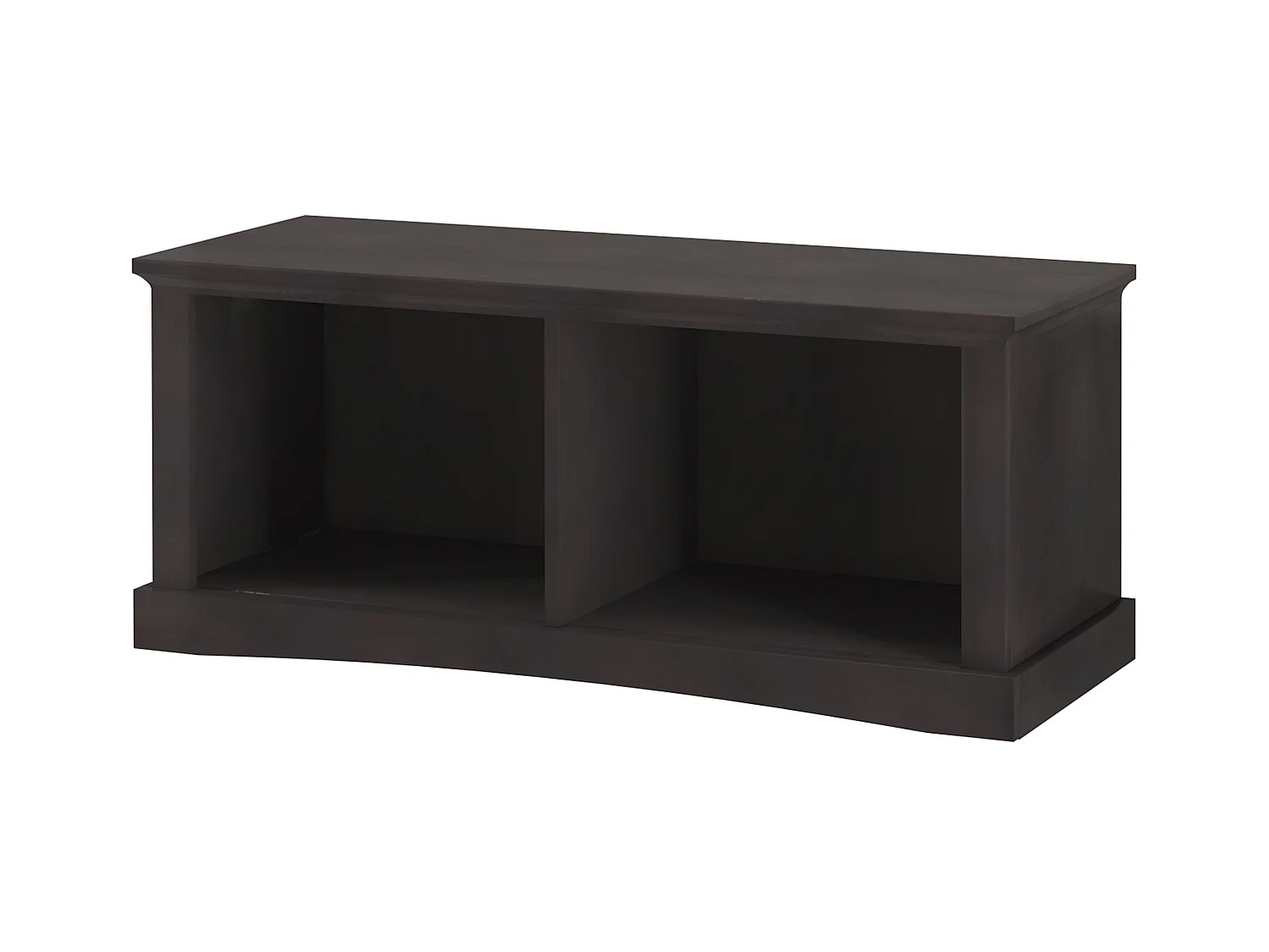 ABBY | Banc avec rangement en pin Marron
