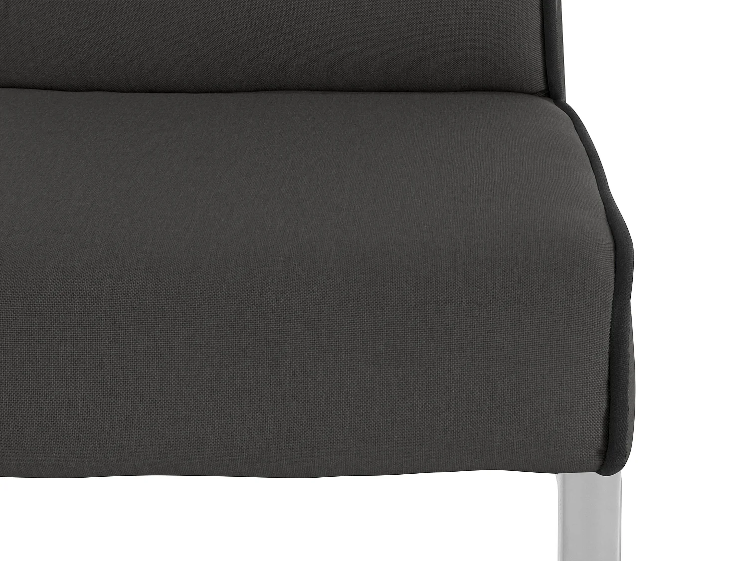 Cora | Eetkamerstoel in Antraciet, 2 Pak