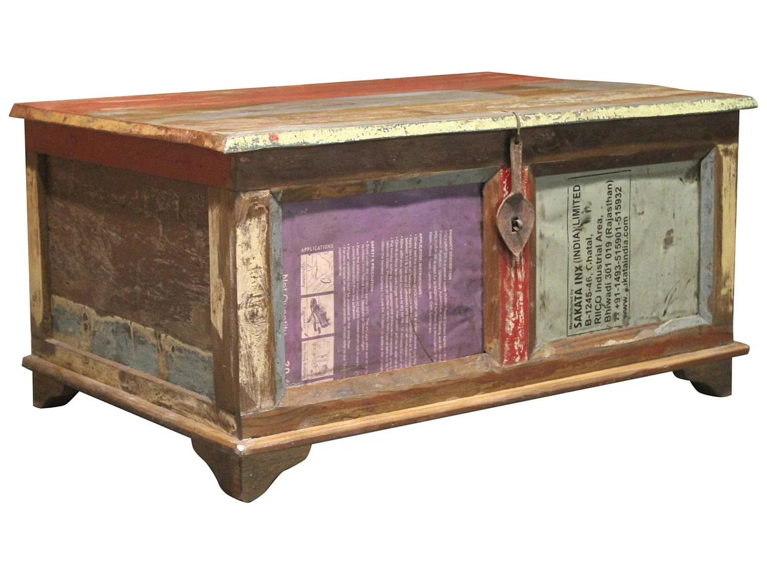 Montreal | Boomstamtafel in bruin mangohout