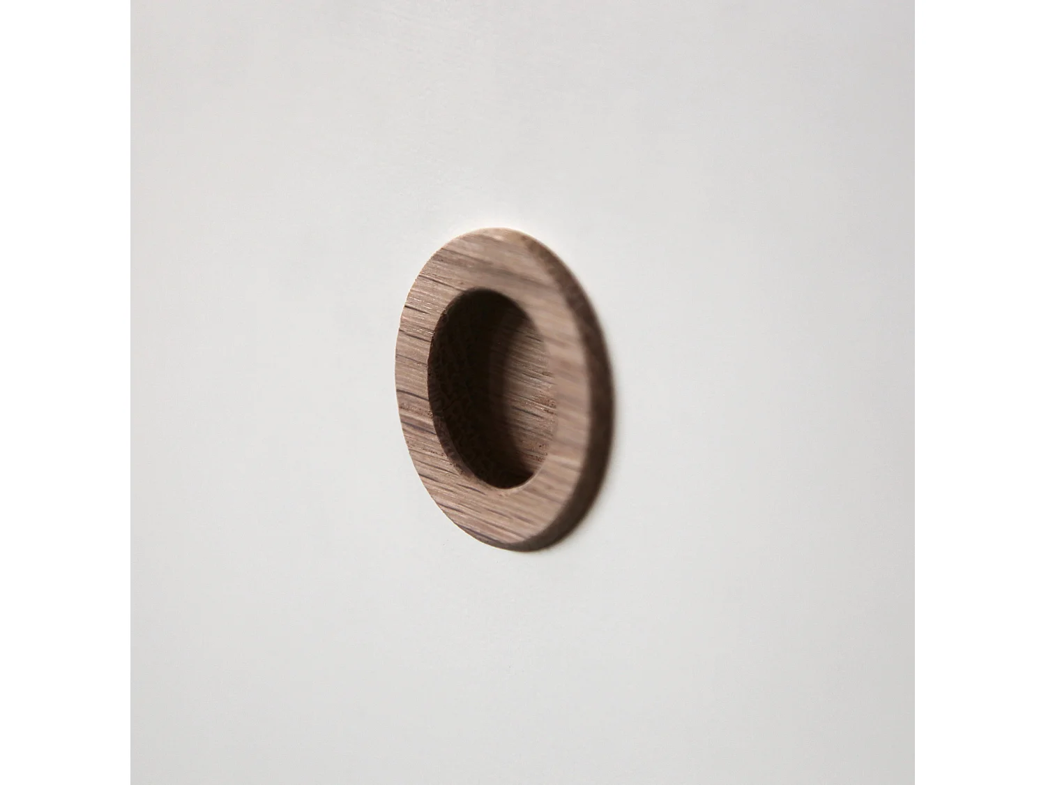 Softline | Commode avec 8 tiroirs en MDF blanc / chêne