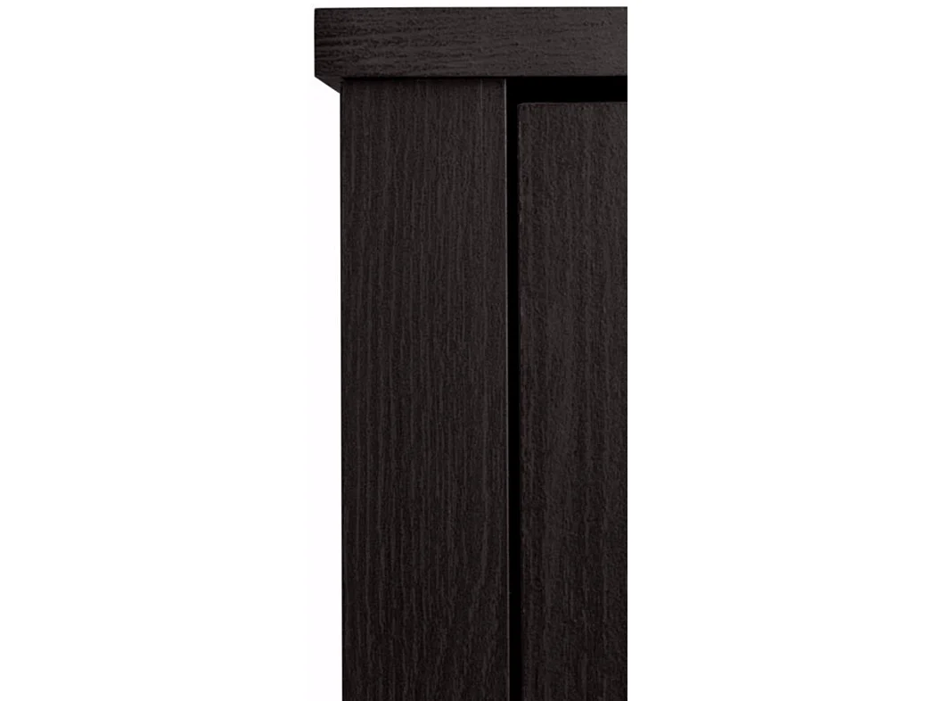 Jels | Armoire suspendue avec 1 porte en MDF Marron