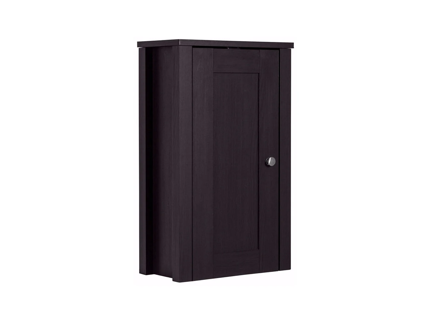 Jels | Armoire suspendue avec 1 porte en MDF Marron