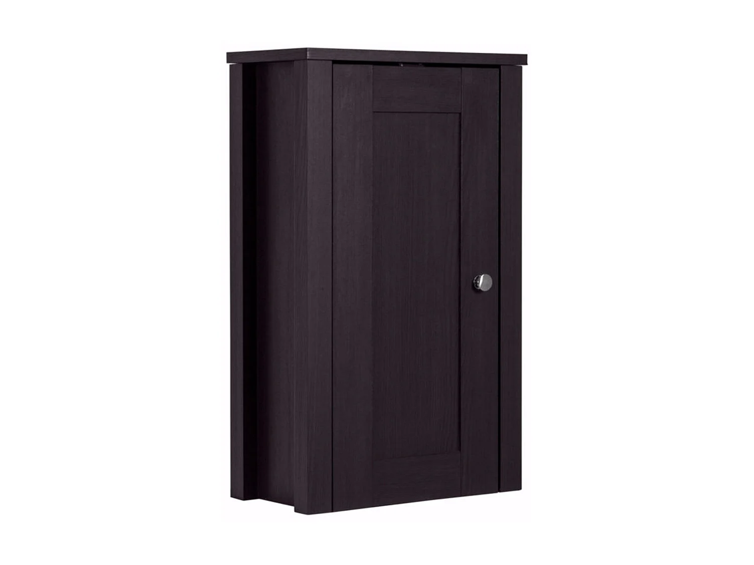 Jels | Armoire suspendue avec 1 porte en MDF Marron
