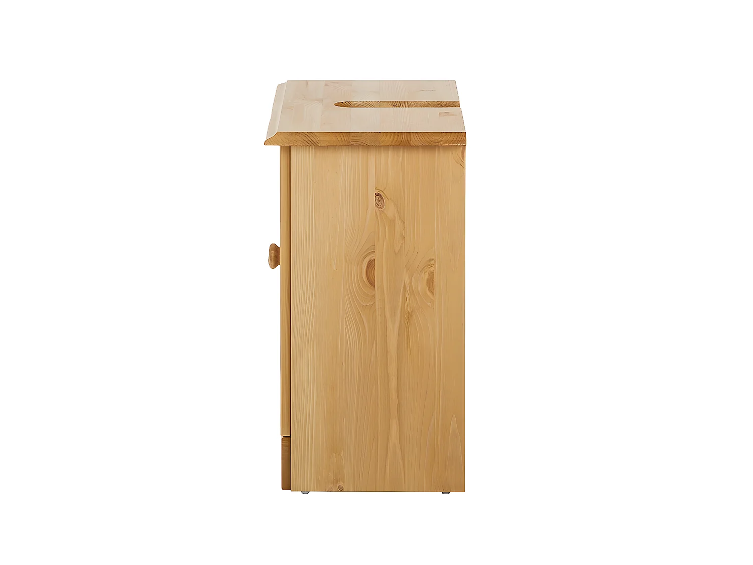 Cornelia | Armario de lavabo para baño con 2 puertas en pino