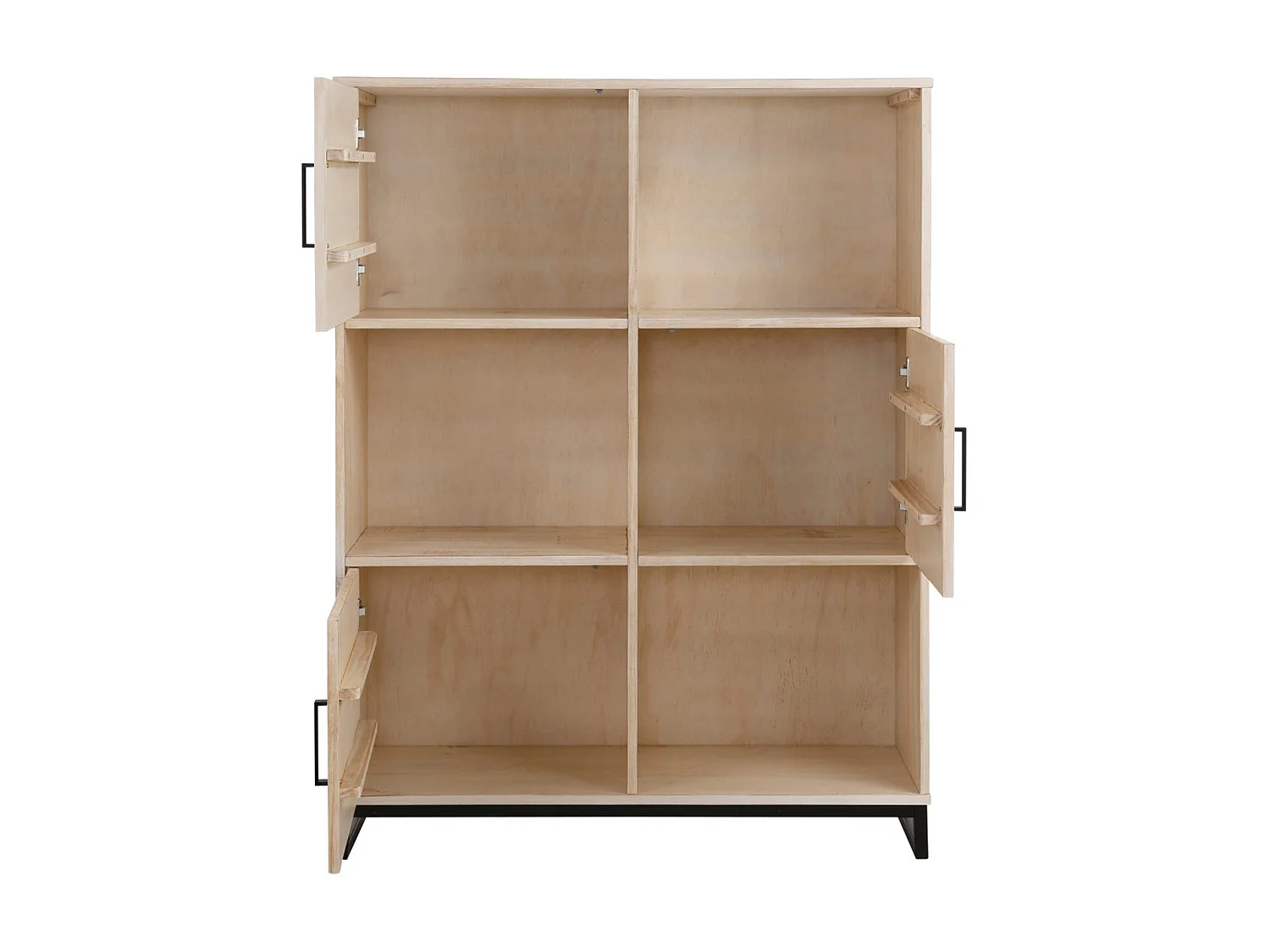 Santo | Bibliothèque à 3 portes en pin