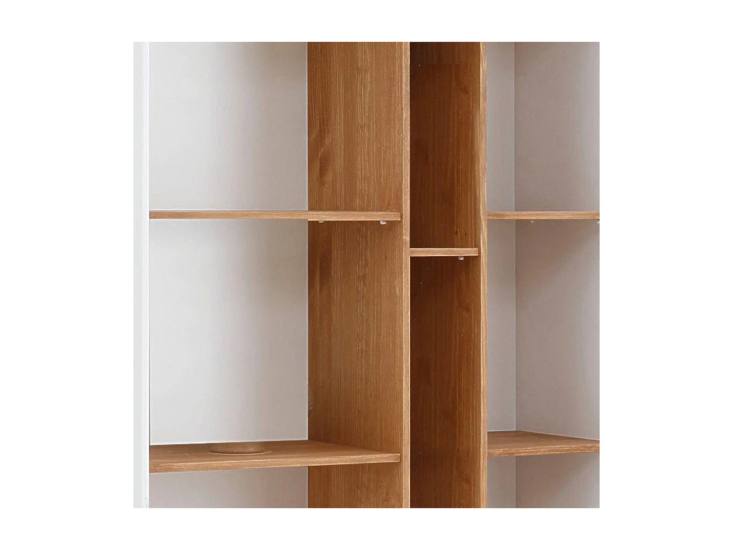 Paulo | Bibliothèque en MDF blanc