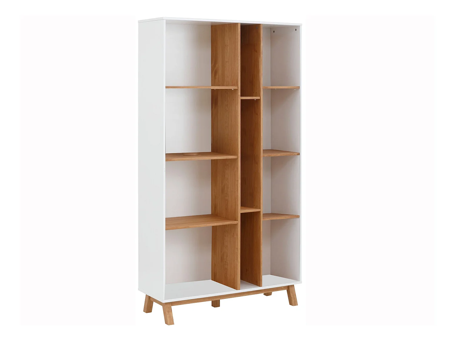 Paulo | Bibliothèque en MDF blanc