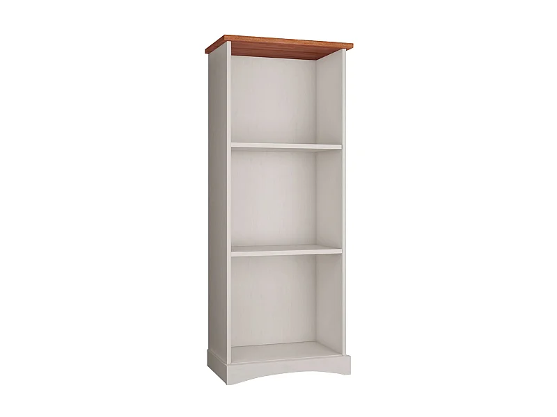YORK | Librería 140 cm en Pino Blanco / Miel